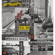 New York City Sticky Back Plastic Arts Crafts Fablon Vinyl Durable Self Adhesive