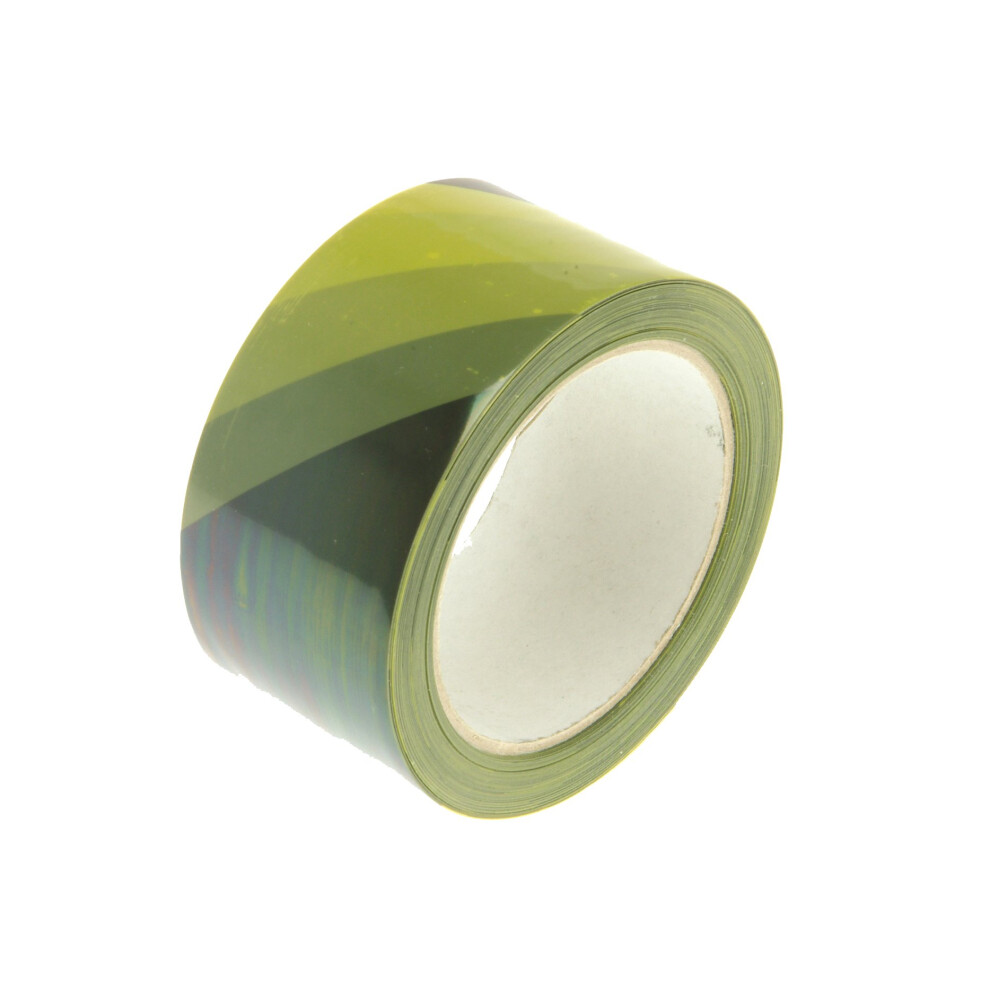 Faithfull Hazard Warning Safety Tape 50mm x 33m Black & Yellow FAITAPEHAZBY