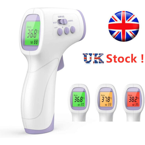 UK Stock! Digital Infrared non-contact Forehead Thermometer For Baby 1