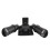 Dual Head LED Solar PIR Motion Sensor Spotlight Floodlight Lamp 9