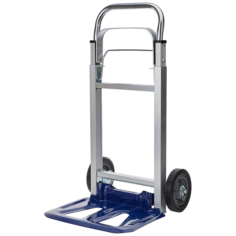 Folding Truck Extendable transport handle Aluminium frame Rubber wheel
