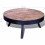 VidaXL vidaXL Reclaimed Teak Wood Coffee Table Round Living Room Telephone Stand 6