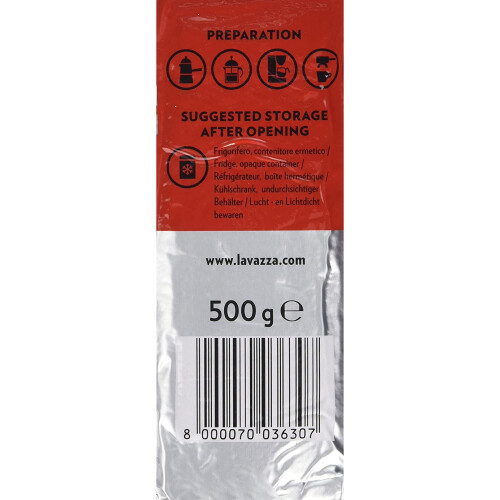 Lavazza Lavazza Quality Rossa 500g 2