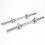 Komodo (16 Inch) Spinlock DUMBBELL BARS Standard 1 Inch Plates Set 1
