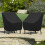 Waterproof Chair Cover High Backrest Patio Cover Protector 1