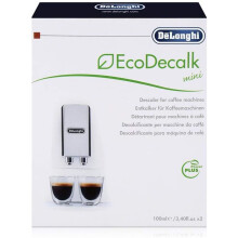 DELONGHI DLS C200 Détartrant EcoDecalk Mini 2x100ml pour toutes les machines à café Delonghi