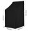 Waterproof Chair Cover High Backrest Patio Cover Protector 4