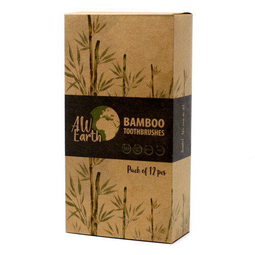 IPREMA Giftware Bamboo Toothbrush - Charcoal Medium Soft 1