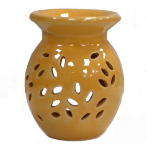 IPREMA Giftware Floral Oil Burner - Orange 1