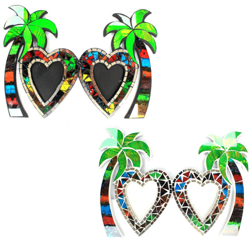 IPREMA Giftware Large Mosaic Coconut Picture Frame - Double