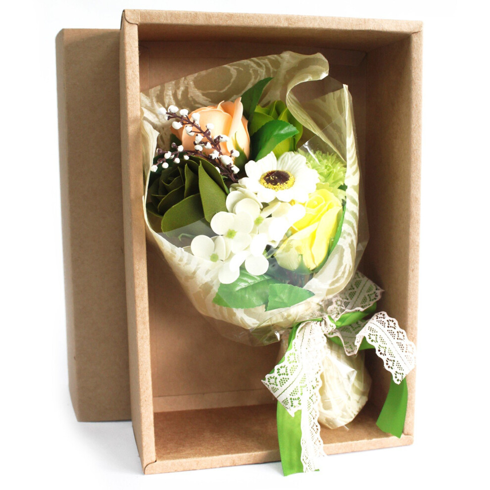 Iprema Giftware Boxed Hand Soap Flower Bouquet - Greens