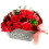 IPREMA Giftware Basket Soap Flower Bouquet - Red 2
