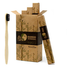 IPREMA Giftware Bamboo Toothbrush - Charcoal Medium Soft