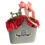 IPREMA Giftware Basket Soap Flower Bouquet - Red 1