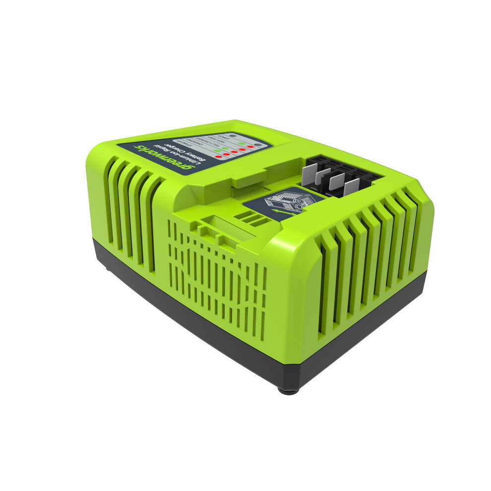 Greenworks G40UC4 40v Fast Battery Charger for Garden Power Tools