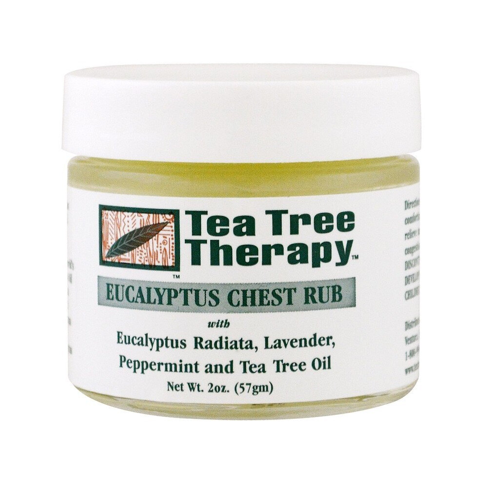 Tea Tree Therapy, Eucalyptus Chest Rub, 57g