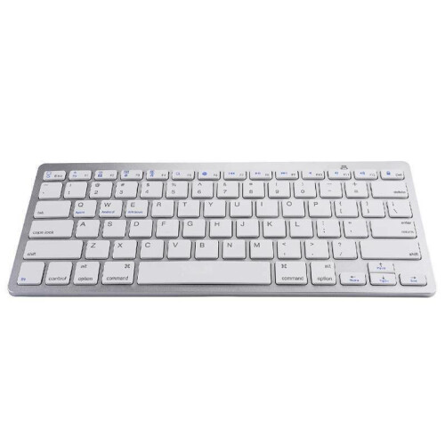 Slim Bluetooth Wireless Keyboard For iPad Android Windows Mac Smartphone 2