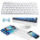Slim Bluetooth Wireless Keyboard For iPad Android Windows Mac Smartphone 2