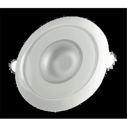 Lumitec LTEC-113128 Mirage Flush Mount Non-Dimming LED Down Light, Whi