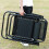 2 X Zero Gravity Garden Sun Lounger Foldable Chair Cup & Tablet Holder 5