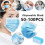 3M (50pcs) 50-Pack Triple Layer Protective Masks 3ply Disposable Face Masks 11