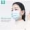 3M (50pcs) 50-Pack Triple Layer Protective Masks 3ply Disposable Face Masks 8