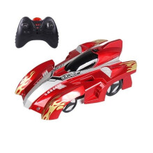 (Red) Remote Control Car Toy Car RC Cars Wall Climber