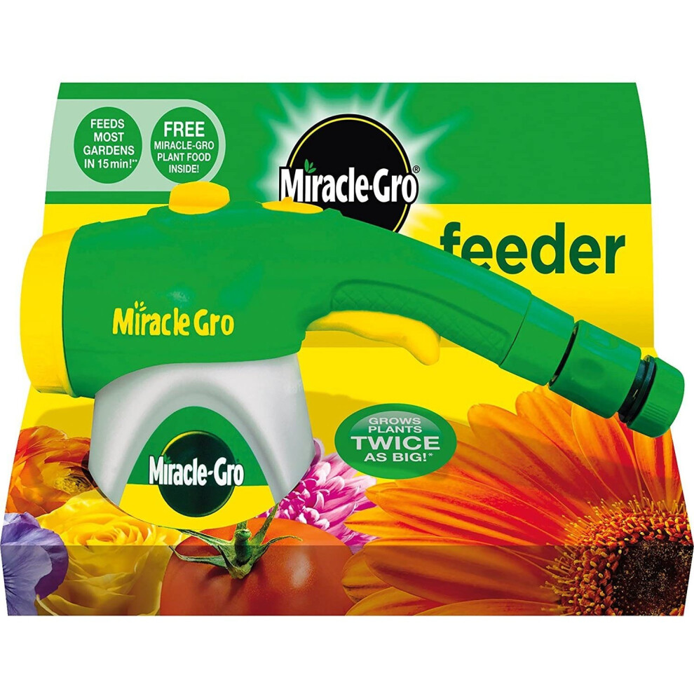 Miracle Gro Feeder Filled All Purpose Soluble Plant Food garden hose
