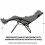 2 X Zero Gravity Garden Sun Lounger Foldable Chair Cup & Tablet Holder 2