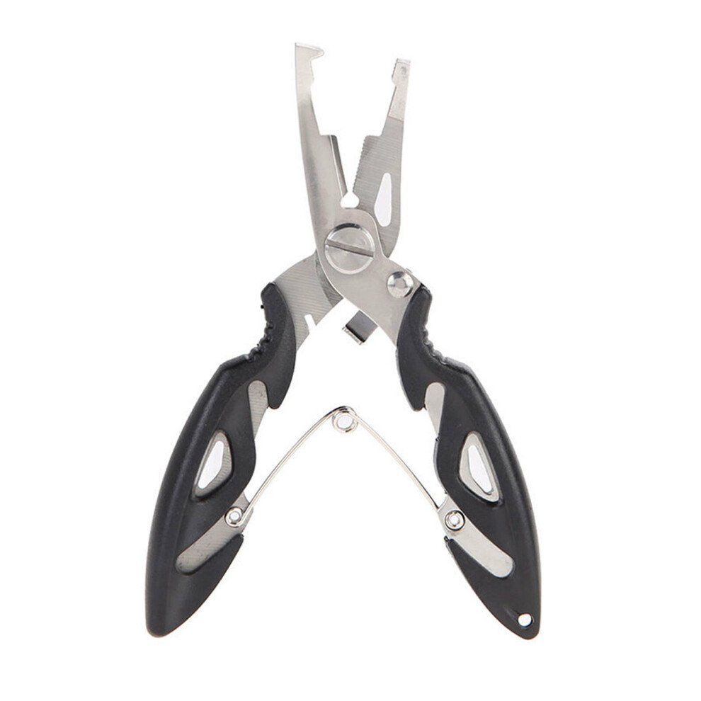 Fishing Pliers Split Ring Scissors Wire Cutter Hook Removers Tackle