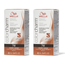 (7W – pack of 2 ) 7W Caramel Wella Color Charm Permanent Haircolor