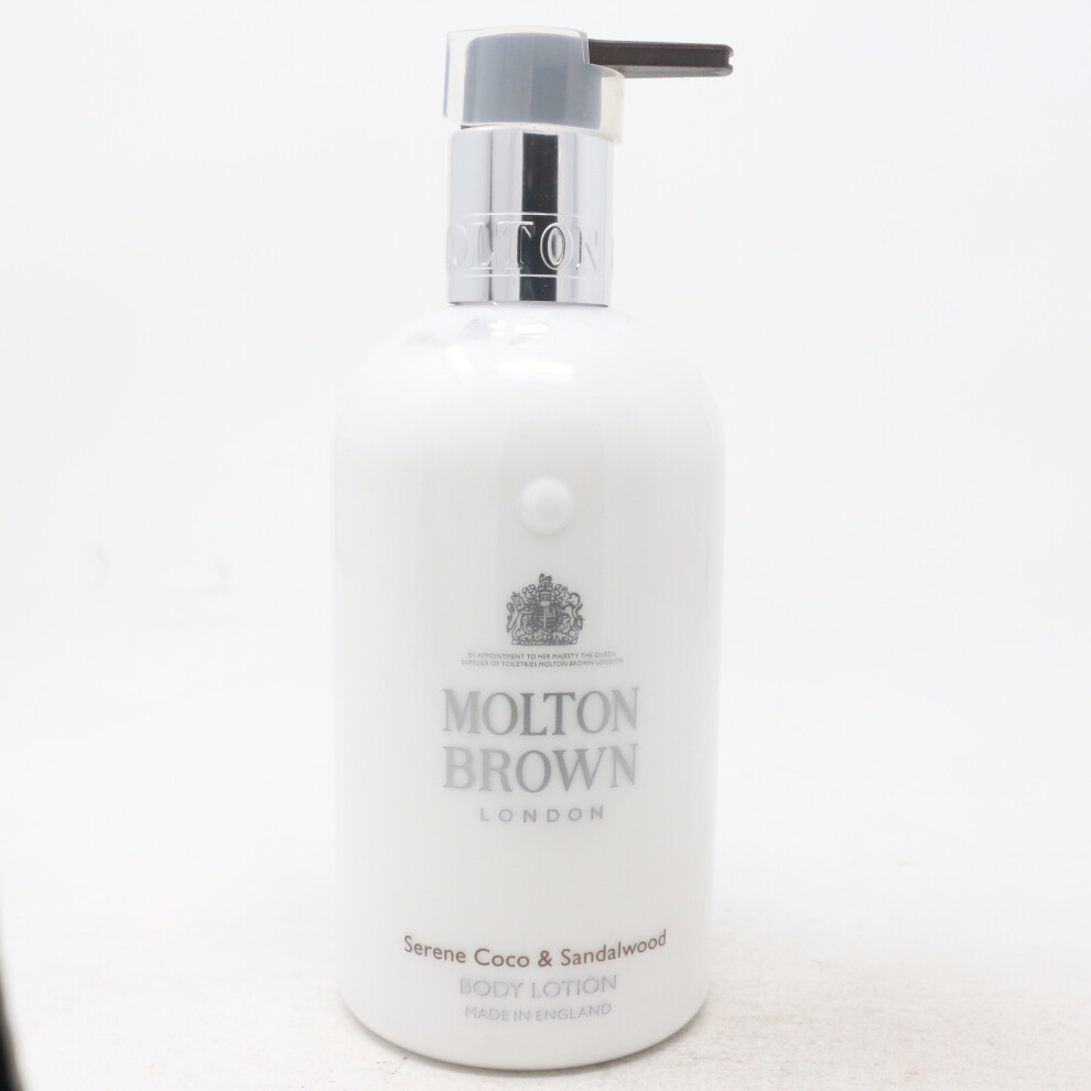 Molton Brown Serene Coco & Sandalwood Body Lotion  10oz/300ml New