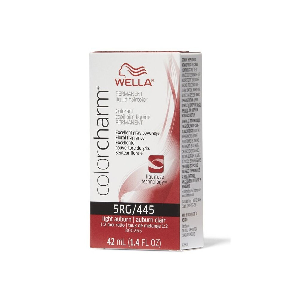 (5RG Light Auburn  ) 5RG Light Auburn Wella Color Charm Permanent Haircolor