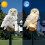 Ranpo LED Powered κήπο φως υπαίθρια γκαζόν άγαλμα κουκουβάγια ηλιακό λαμπτήρα αυλή 1