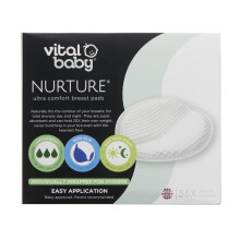 Vital Baby Nurture Ultra Comfort Breast Pads, Pack of 56