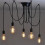 (5 Heads a set) Spider Chandelier Pendant Light Retro Ceiling Lamp E27 Hanging Lights 3