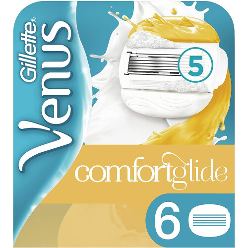 Gillette Lâminas de barbear Gillette Venus e Olay - 6 recargas