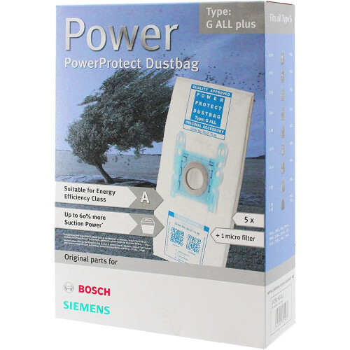 Bosch Staubsaugerbeutel Typ G ALL Plus VZ51GALL oder BBZ51FGALL