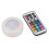 6x LED κάτω από τα φώτα γραφείου Dimmable RGB Puck φώτα φωτισμού ντουλαπιών 12