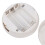 6x LED κάτω από τα φώτα γραφείου Dimmable RGB Puck φώτα φωτισμού ντουλαπιών 8