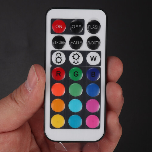 6x LED κάτω από τα φώτα γραφείου Dimmable RGB Puck φώτα φωτισμού ντουλαπιών 2