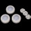 6x LED κάτω από τα φώτα γραφείου Dimmable RGB Puck φώτα φωτισμού ντουλαπιών 2