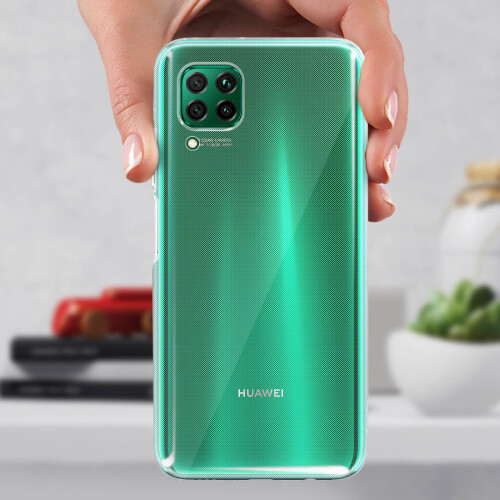 Huawei Official Huawei soft touch case backcover for Huawei P40 lite - Clear 2