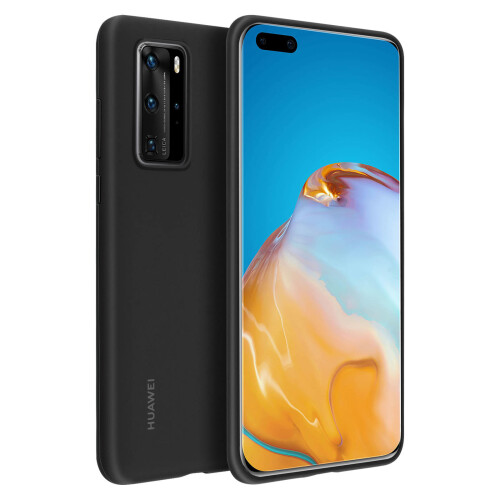 Huawei Huawei Black Silicone Case for P40 Pro - 51993797 1