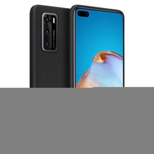 Huawei Official Huawei soft touch case backcover for Huawei P40 - Black 1
