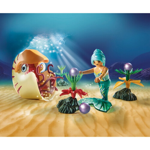 PLAYMOBIL Playmobil Γοργόνα με Γόνδολα Θαλάσσιας Σαλιγκαριού 2