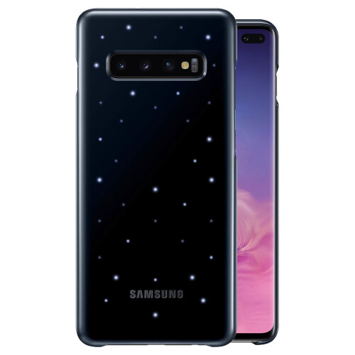 Samsung Galaxy S10 Case Rigid Ultra-thin Intelligent LED Compatible IQ Original Black 1