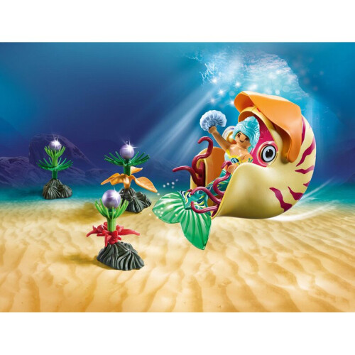 PLAYMOBIL Playmobil Γοργόνα με Γόνδολα Θαλάσσιας Σαλιγκαριού 1