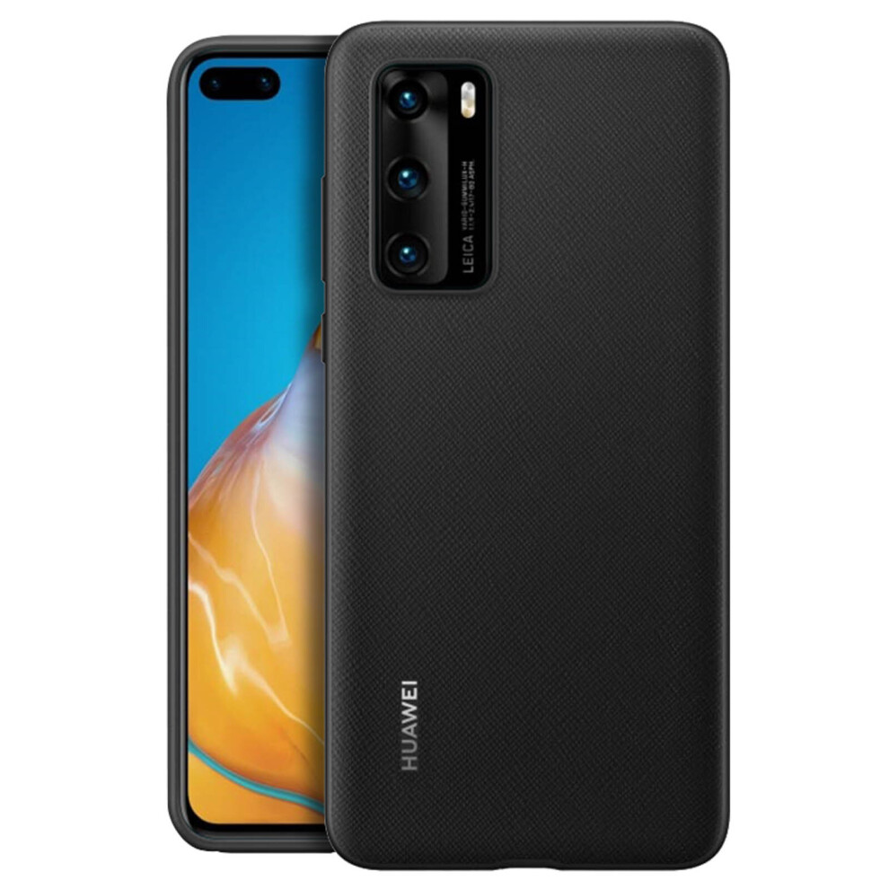 Huawei Official Glossy Hardcase Backcover For P40 - Black