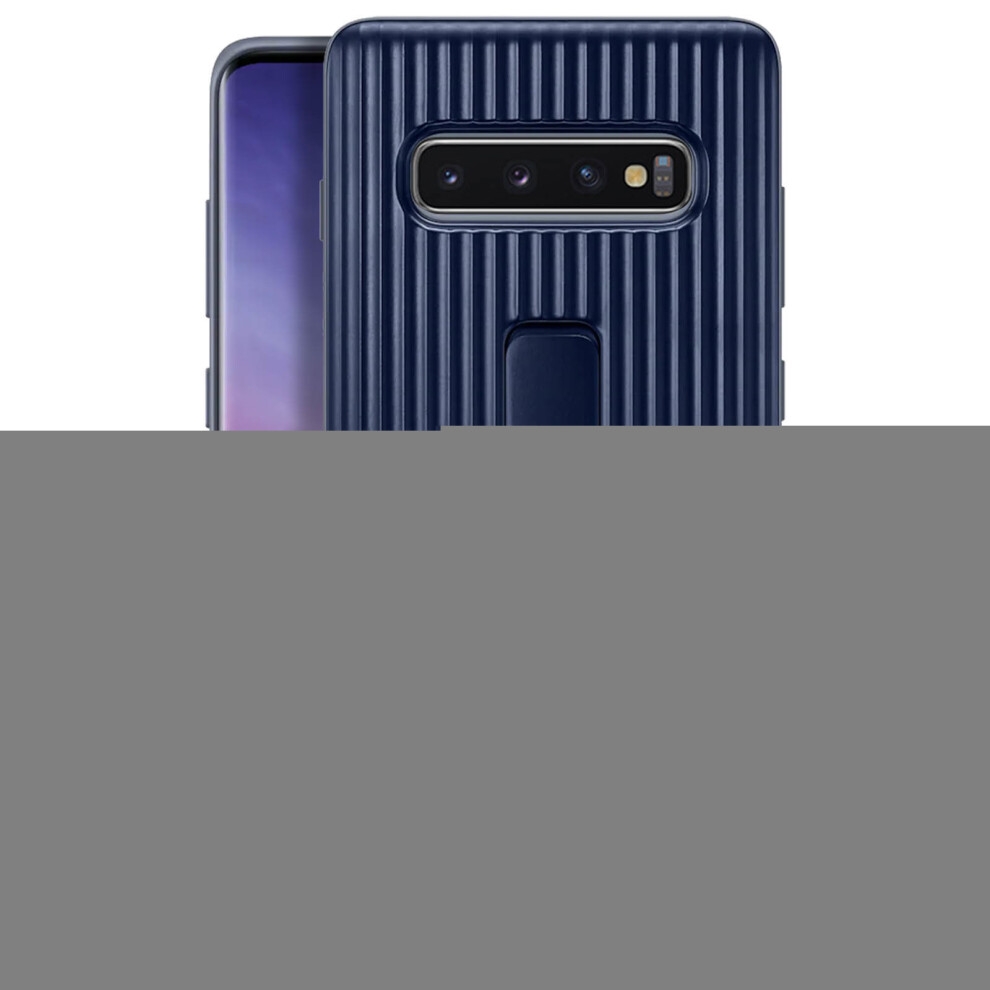 Galaxy S10 Plus Case Hard Protective Stand Samsung Black